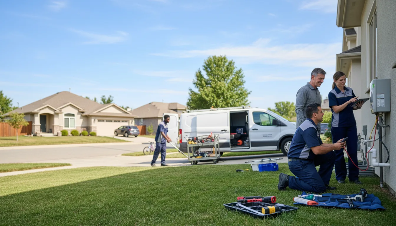 Tankless water heater service in Kirkville, IA